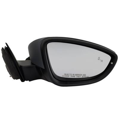 Rareelectrical - New Right Mirror Compatible With Volkswagen Passat 2.0L 1.8L 3.6L 2016 2017 2018 2019 By Part