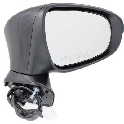 Rareelectrical - New Right Mirror Compatible With Lexus Es300h Es350 2.5L 3.5L 2013-2014 By Part Numbers Lx1321146