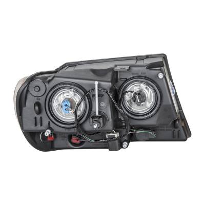 Rareelectrical - New Left Headlight Compatible With Jeep Grand Cherokee Overland  4.7L 2002 2003 2004 By Part Number