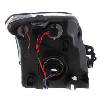 Rareelectrical - New Left Headlights Compatible With Nissan Sentra Se-R Sr Spec V Sedan 4-Door 2.0L 2.5L 2010-2012 By