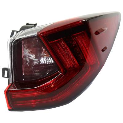 Rareelectrical - New Right Tail Light Compatible With Lexus Rx-350 2016 2017 2018 2019 2020 2021 2022 By Part Numbers