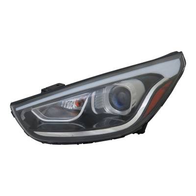 Rareelectrical - New Left Headlight Compatible With Hyundai Tucson Gl Gls 2014-2015 92101-2S640 921012S640 Hy2502185