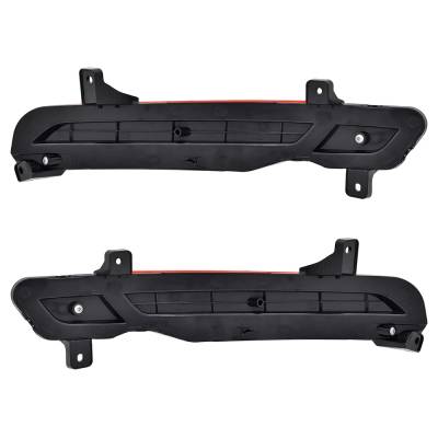 Rareelectrical - New Pair Of Reflector Lights Compatible With Kia Telluride Ex Sx Sport Utility 4-Door 2020-2022 By