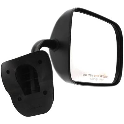Rareelectrical - New Right Mirror Compatible With Dodge B350 B3500 B250 B2500 B150 B1500 3.9L 5.2L 5.9L 1994 1995