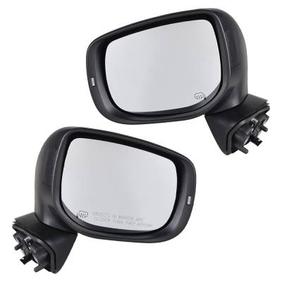 Rareelectrical - New Pair Of Mirrors Compatible With Subaru Forester Limited Sport Utility 4-Door 2019-2021 By Part