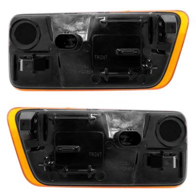 Rareelectrical - New Pair Of Led Front Side Marker Lights Compatible With Ford Bronco Sport Badlands Sport Utility