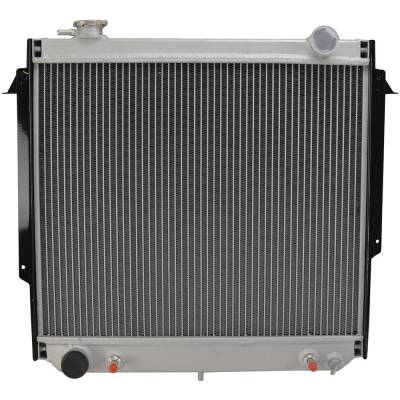 Rareelectrical - New Radiator Compatible With Gmc 3500 By Part Numbers Cu2533 89018625 8012533 2533