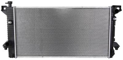 Rareelectrical - New Radiator Assembly Compatible With Ford 09-13 Expedition F150 F250 F350 Super Duty 4.6L 5.4L 9L3z
