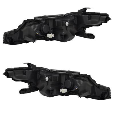 Rareelectrical - New Pair Of Led Headlights Compatible With Toyota Camry Xle Sedan 4 Door 2.5L 2018 By Part Number
