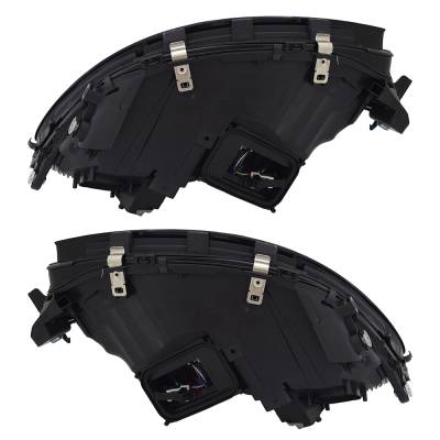 Rareelectrical - New Pair Headlights Compatible With Mercedes Benz Gle300d 2.1L Gle550e 3.0L 4Matic 2016 2017