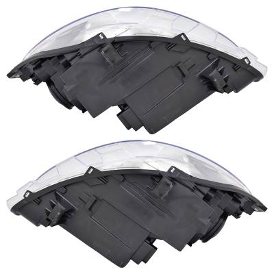 Rareelectrical - New Pair Of Headlights Compatible With Mercedes-Benz Sprinter 1500 2500 Standard Cargo Passenger Van