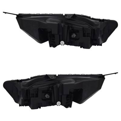 Rareelectrical - New Pair Of Headlights Compatible With Honda Odyssey 2023 2024 By Part Numbers Ho2503210 Ho2502210