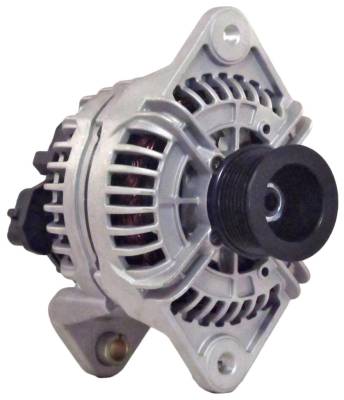Rareelectrical - New 24V 100 Amp Alternator Compatible With John Deere Grader 872D 872G 9.0L Diesel 0-986-048-587