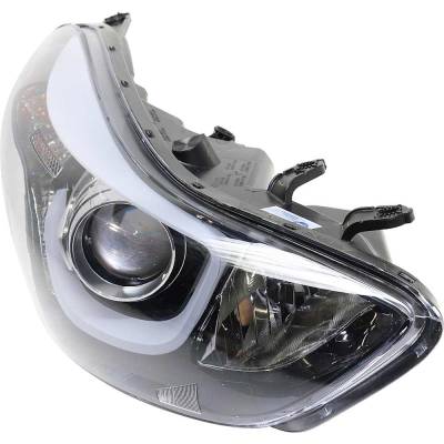 Rareelectrical - New Right Headlights Compatible With Hyundai Elantra Coupe Elantra 1.8L 2.0L 2013 2014 2015 2016 By