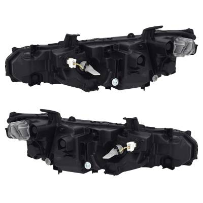 Rareelectrical - New Pair Of Headlights Compatible With Lexus Is350 F Sport Sedan 4-Door 2021-2023 By Lx2503190