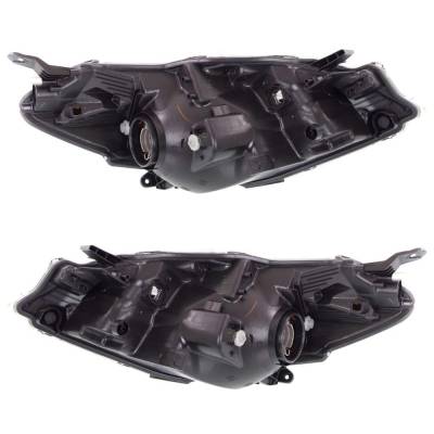 Rareelectrical - New Pair Of Headlights Compatible With Toyota Yaris L Hatchback 2015 2016 2017 By Part Numbers