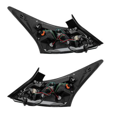 Rareelectrical - New Led Tail Lights Compatible With Nissan Maxima S Sedan 2013 2014 By Part Number 26550-9Da0b