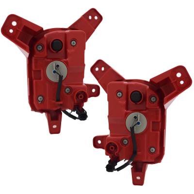 Rareelectrical - New Pair Of Back Up Light Compatible With Kia Telluride 3.8L 2023 By Part Numbers Ki2883104