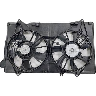 Rareelectrical - New Dual Radiator And Condenser Fan Compatible With Mazda Cx-5 2.5 S Carbon Edition Turbo Grand