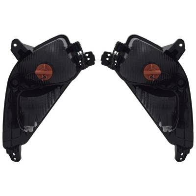 Rareelectrical - New Pair Of Turn Signal Lights Compatible With Kia Forte 1.6L 2.0L 2022 2023 2024 By 17-6043-00-9