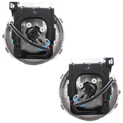 Rareelectrical - New Pair Of Fog Lights Compatible With Subaru Baja Base Sport Turbo Crew Cab Pickup 2.5L 2000-2006