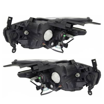 Rareelectrical - New Pair Of Headlights Compatible With Nissan Murano Sl Sport Utility 4-Door 2018 By Part Numbers