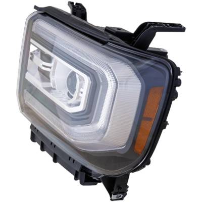 Rareelectrical - New Left Headlights Compatible With Gmc Sierra 1500 5.3L 6.2L 2016 2017 2018 By Part Numbers