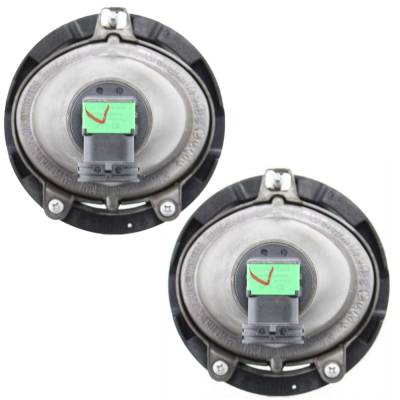 Rareelectrical - New Pair Of Fog Lights Compatibile With Infiniti G37 Base Ipl Journey Sport X Convertible Coupe