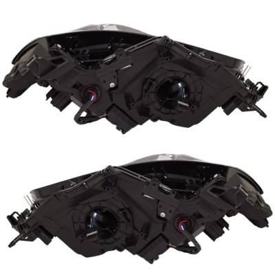 Rareelectrical - New Pair Of Led Headlights Compatible With Lexus Is300 Base Sedan 4 Door 2.0L 2017 2018 2019 2020 By