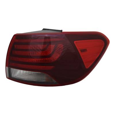 Rareelectrical - New Right Outer Tail Lights Compatible With Kia Sorento Ex L Lx S Sport Utility 4-Door 2.4L 3.3L