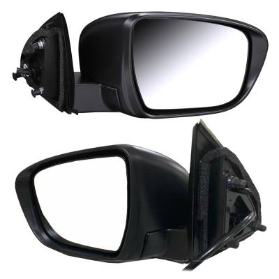 Rareelectrical - New Pair Of Mirror Compatible With Nissan Rogue Sport S Sport Utility 2.0L 2017 2018 2019 2020 By