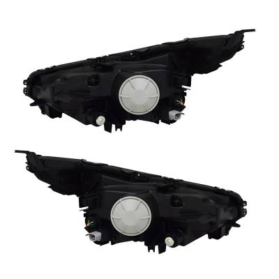 Rareelectrical - New Pair Of Headlights Compatible With Lexus Nx200t Base Sport Utility 4-Door 2015 2016 2017 By Part