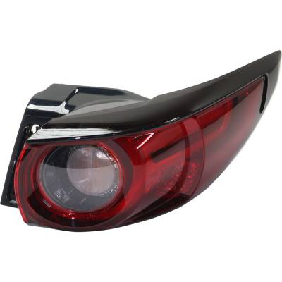 Rareelectrical - New Right Tail Light Compatible With Mazda Cx-5 2017 2018 2019 2020 2021 By Part Numbers Ma2805126