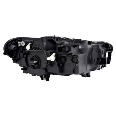 Rareelectrical - New Left Side Headlights Compatible With Bmw X1 Sdrive28i Led Bulb High And Low Beam Included Clear