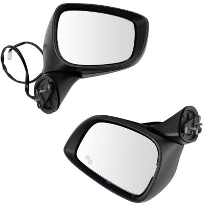 Rareelectrical - New Pair Of Mirror Compatible With Mazda Cx-5 Sport Gx Touring S Grand Gs I Gt 2.5L 2.0L 2015 2016