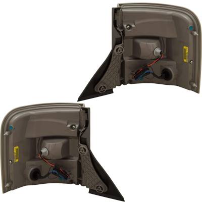 Rareelectrical - New Pair Of Tail Lights Compatible With Ford Flex Limited Sport Utility 4-Door 3.5L 2009 2010 2011