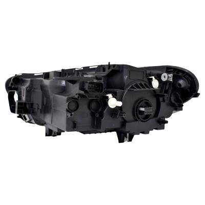 Rareelectrical - New Right Side Headlights Compatible With Bmw X1 Sdrive28i Led Bulb High And Low Beam Included Clear