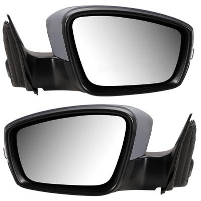 Rareelectrical - New Pair Of Mirror Compatible With Volkswagen Passat Tdi Sport Comfortline Premium Sportline