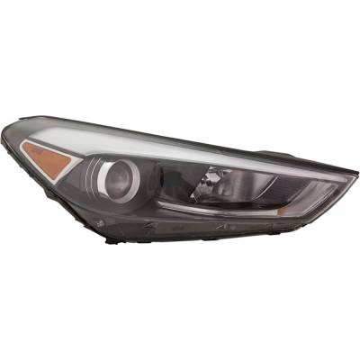 Rareelectrical - New Right Headlights Compatible With Hyundai Tucson 1.6L 2.0L 2.4L 2016 2017 2018 By Part Numbers