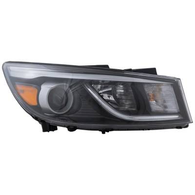 Rareelectrical - New Right Headlights Compatible With Kia Sedona 3.3L 2015 2016 2017 2018 By Part Numbers Ki2503183c