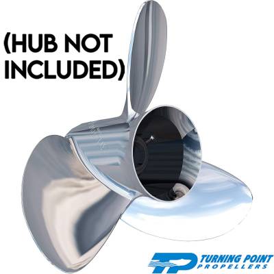 Rareelectrical - New Stainless Steel Propeller Compatible With Johnson/Evinrude 150-300 Hp Honda 115-250 Hp For All