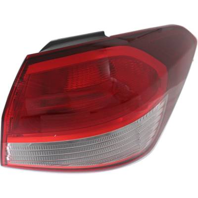 Rareelectrical - New Right Outer Tail Lights Compatible With Kia Forte Lx S Sedan 4-Door 2.0L 2017 2018 By Part
