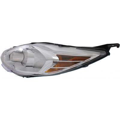 Rareelectrical - New Left Headlights Compatible With Ford Fiesta S Se Ses Sel Titanium Sedan Hatchback 1.6L 2011 2012