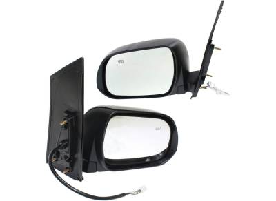 Rareelectrical - New Pair Of Mirror Compatible With Toyota Sienna Ce Le Xle Se Limited Base Mini Passenger Van Cargo