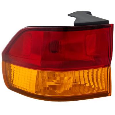 Rareelectrical - New Left Tail Lights Compatible With Honda Odyssey 3.5L 2002 2003 2004 By Part Numbers H730168