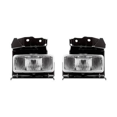 Rareelectrical - New Pair Of Fog Light Compatible With Ford Explorer Eddie Bauer 95-98 F87z15200ca F87z15200da F87z