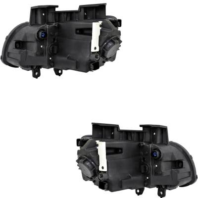Rareelectrical - New Pair Of Headlights Compatible With Hyundai Kona Kona Electric Se Sel Sport Utility 4-Door 2.0L