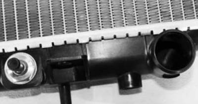 Rareelectrical - New Radiator Assembly Compatible With Nissan 94-97 Maxima 3.0L V6 2988Cc 2960Cc 181 182 Cid 2220