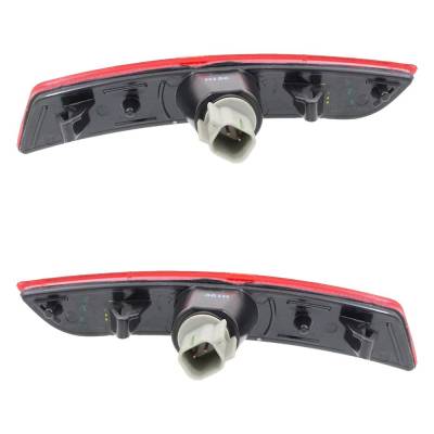 Rareelectrical - New Pair Of Daytime Running Lights Compatible With Chevrolet Camaro 2016 2017 2018 2019 2020 2021