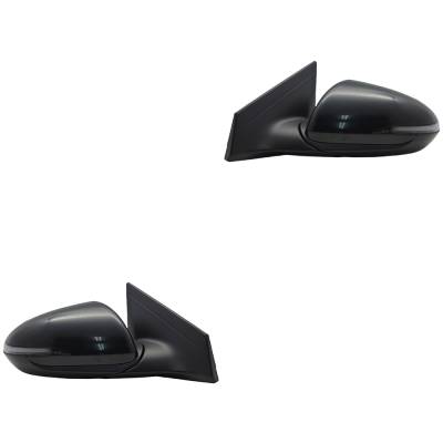 Rareelectrical - New Pair Of Mirror Compatible With Hyundai Elantra 2019 2020 By Hy1321266 Hy1320266 7710871 7710872